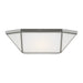 Myhouse Lighting Visual Comfort Studio - 7679454-962 - Four Light Flush Mount - Morrison - Brushed Nickel