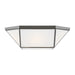 Myhouse Lighting Visual Comfort Studio - 7679454-965 - Four Light Flush Mount - Morrison - Antique Brushed Nickel