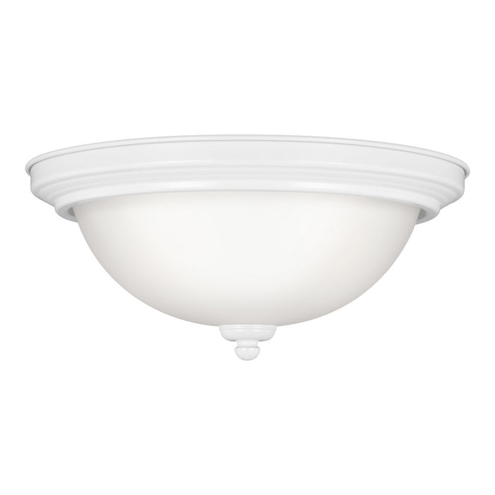 Myhouse Lighting Generation Lighting - 77064EN3-15 - Two Light Flush Mount - Geary - White