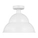 Myhouse Lighting Visual Comfort Studio - 7836701EN3-15 - One Light Outdoor Flush Mount - Barn Light - White