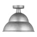 Myhouse Lighting Visual Comfort Studio - 7836701EN3-57 - One Light Outdoor Flush Mount - Barn Light - Weathered Pewter