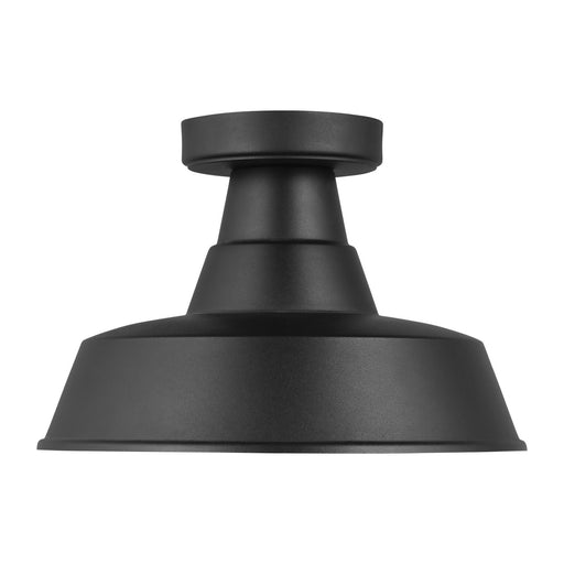 Myhouse Lighting Visual Comfort Studio - 7837401-12 - One Light Outdoor Flush Mount - Barn Light - Black