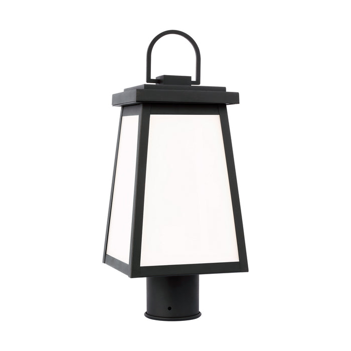 Myhouse Lighting Visual Comfort Studio - 8248401-12 - One Light Outdoor Post Lantern - Founders - Black