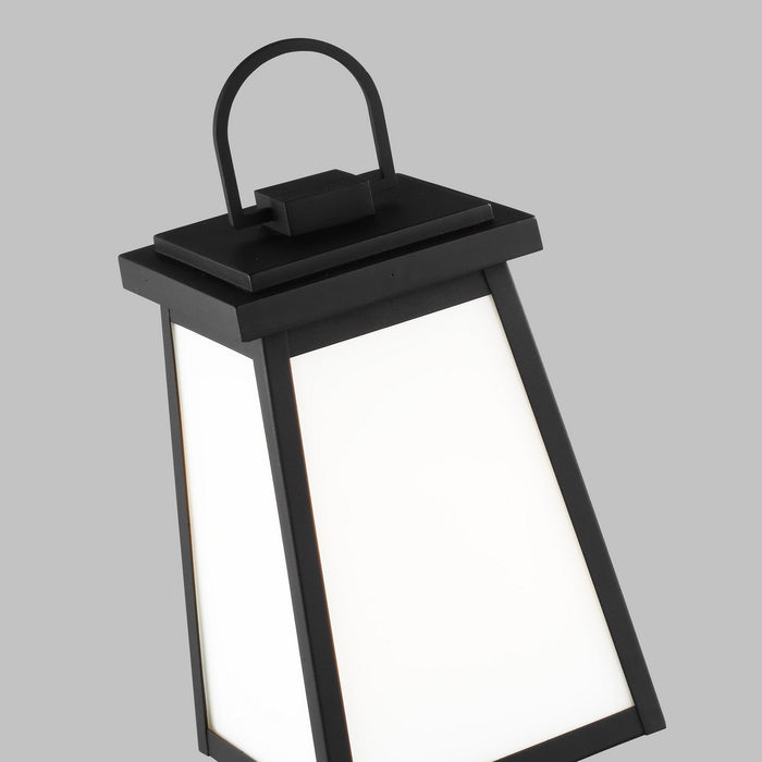 Myhouse Lighting Visual Comfort Studio - 8248401-12 - One Light Outdoor Post Lantern - Founders - Black