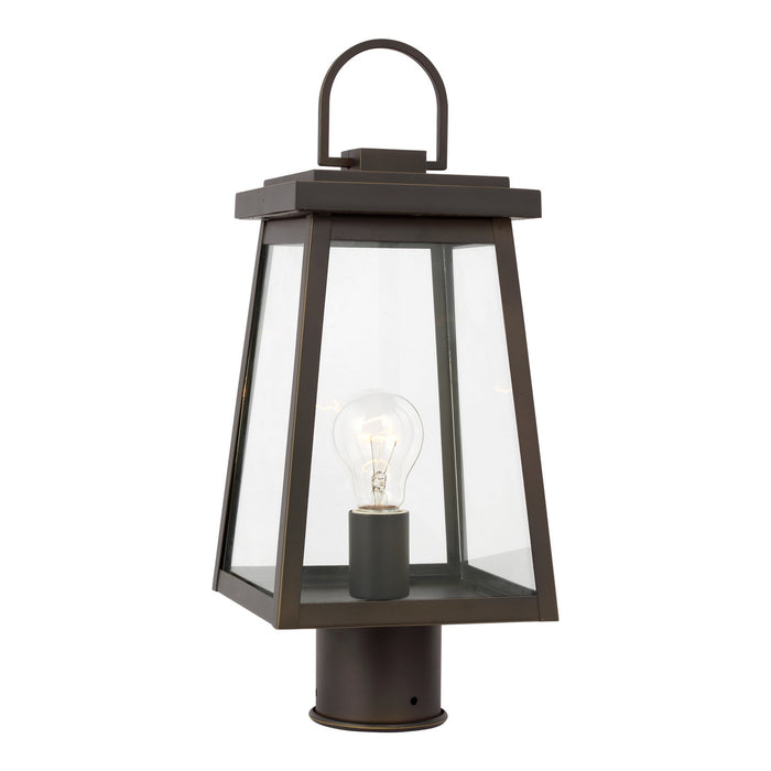 Myhouse Lighting Visual Comfort Studio - 8248401-71 - One Light Outdoor Post Lantern - Founders - Antique Bronze