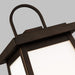 Myhouse Lighting Visual Comfort Studio - 8248401EN3-71 - One Light Outdoor Post Lantern - Founders - Antique Bronze