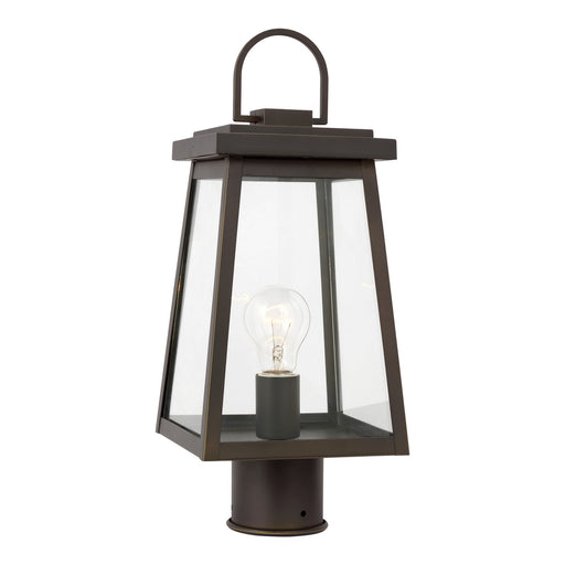Myhouse Lighting Visual Comfort Studio - 8248401EN3-71 - One Light Outdoor Post Lantern - Founders - Antique Bronze