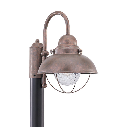 Myhouse Lighting Generation Lighting - 8269EN3-44 - One Light Outdoor Post Lantern - Sebring - Weathered Copper