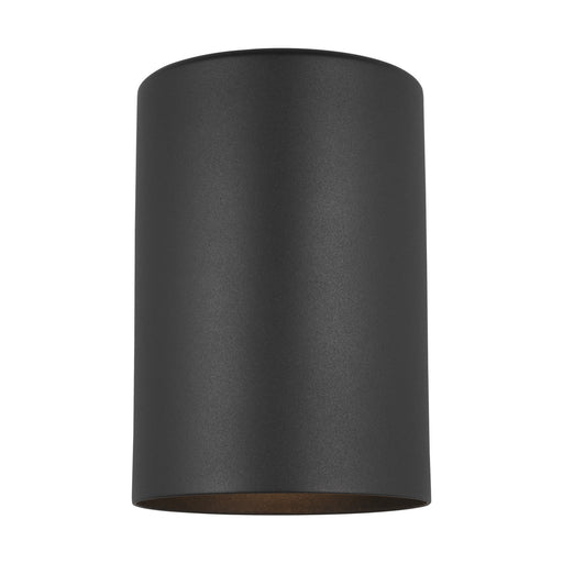 Myhouse Lighting Visual Comfort Studio - 8313801-12/T - LED Outdoor Wall Lantern - Outdoor Cylinders - Black
