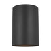 Myhouse Lighting Visual Comfort Studio - 8313801-12/T - LED Outdoor Wall Lantern - Outdoor Cylinders - Black