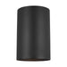 Myhouse Lighting Visual Comfort Studio - 8313901-12/T - LED Outdoor Wall Lantern - Outdoor Cylinders - Black