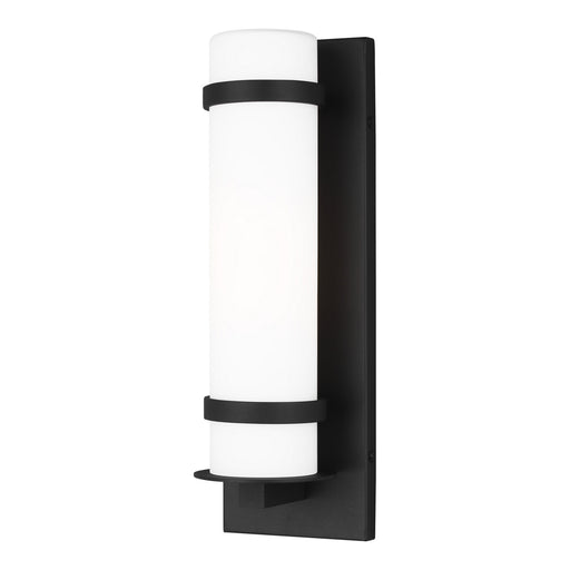 Myhouse Lighting Generation Lighting - 8518301-12 - One Light Outdoor Wall Lantern - Alban - Black