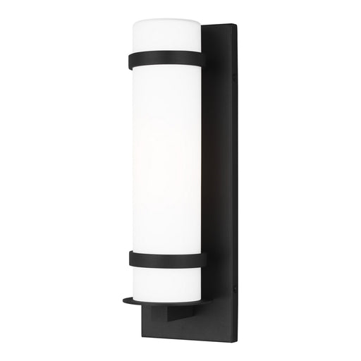 Myhouse Lighting Generation Lighting - 8518301EN3-12 - One Light Outdoor Wall Lantern - Alban - Black