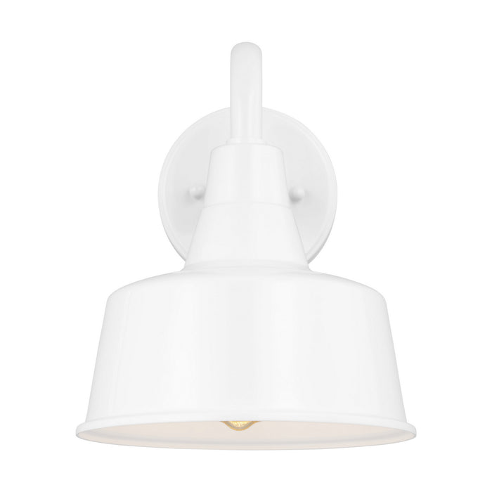 Myhouse Lighting Visual Comfort Studio - 8537401-15 - One Light Outdoor Wall Lantern - Barn Light - White