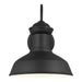 Myhouse Lighting Generation Lighting - 8547701-12 - One Light Outdoor Wall Lantern - Fredricksburg - Black