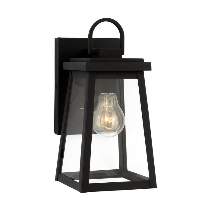 Myhouse Lighting Visual Comfort Studio - 8548401-12 - One Light Outdoor Wall Lantern - Founders - Black