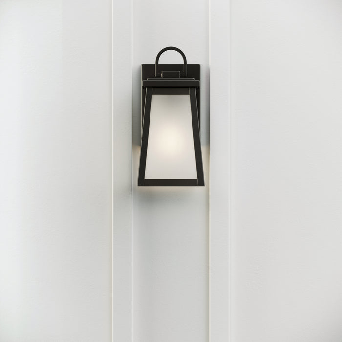 Myhouse Lighting Visual Comfort Studio - 8548401-12 - One Light Outdoor Wall Lantern - Founders - Black