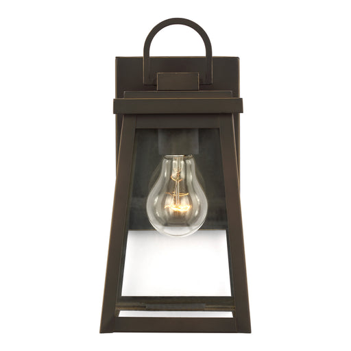 Myhouse Lighting Visual Comfort Studio - 8548401-71 - One Light Outdoor Wall Lantern - Founders - Antique Bronze