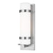 Myhouse Lighting Generation Lighting - 8618301-04 - One Light Outdoor Wall Lantern - Alban - Satin Aluminum