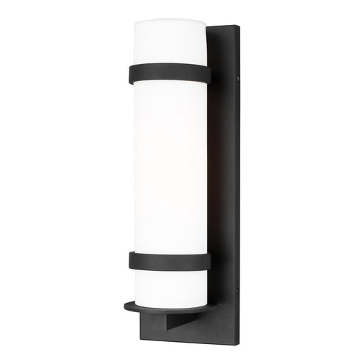 Myhouse Lighting Generation Lighting - 8618301-12 - One Light Outdoor Wall Lantern - Alban - Black