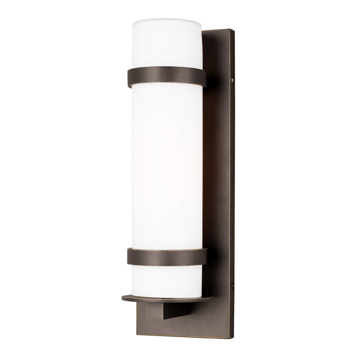 Myhouse Lighting Generation Lighting - 8618301-71 - One Light Outdoor Wall Lantern - Alban - Antique Bronze