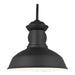 Myhouse Lighting Generation Lighting - 8647701-12 - One Light Outdoor Wall Lantern - Fredricksburg - Black