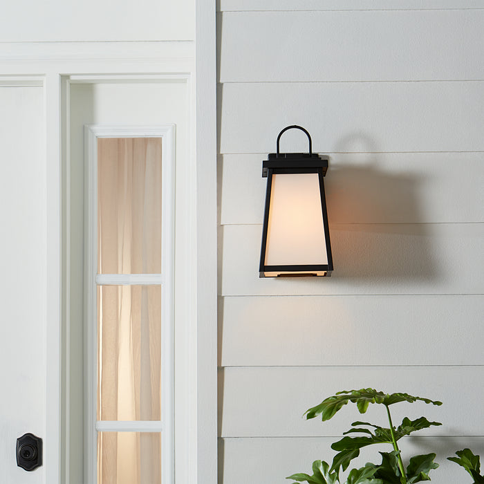 Myhouse Lighting Visual Comfort Studio - 8648401-12 - One Light Outdoor Wall Lantern - Founders - Black