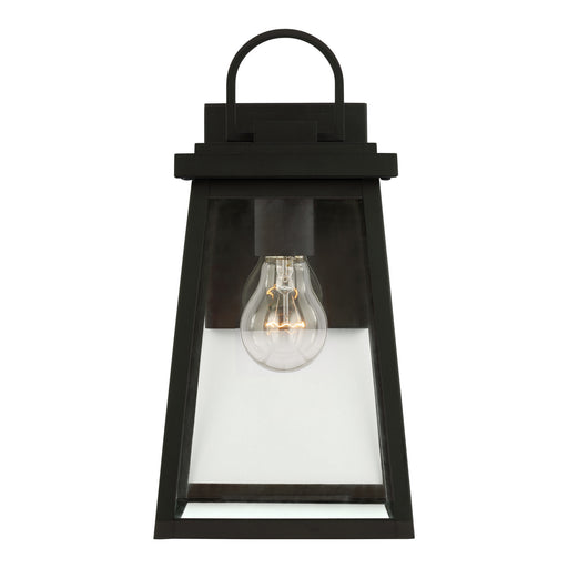 Myhouse Lighting Visual Comfort Studio - 8648401-12 - One Light Outdoor Wall Lantern - Founders - Black