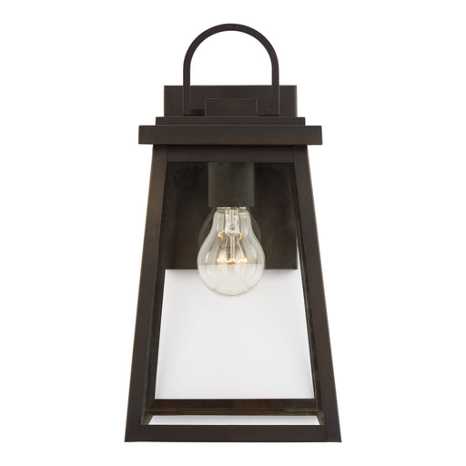 Myhouse Lighting Visual Comfort Studio - 8648401-71 - One Light Outdoor Wall Lantern - Founders - Antique Bronze