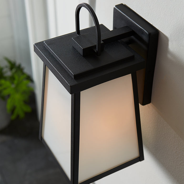 Myhouse Lighting Visual Comfort Studio - 8648401EN3-12 - One Light Outdoor Wall Lantern - Founders - Black