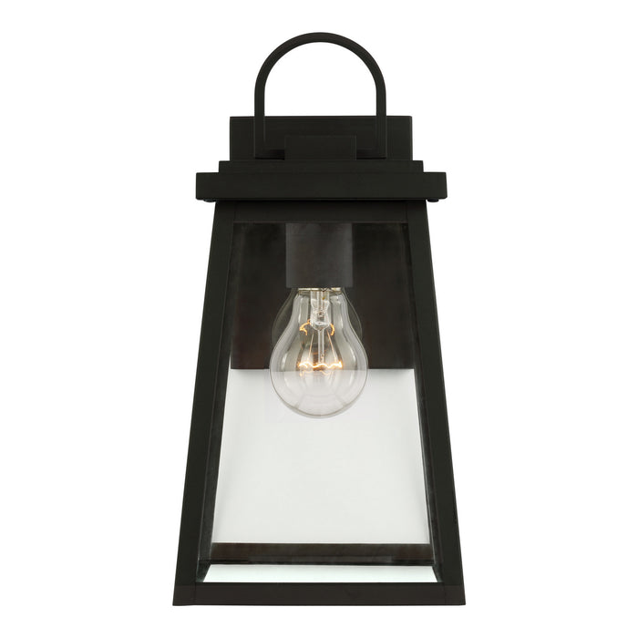 Myhouse Lighting Visual Comfort Studio - 8648401EN3-12 - One Light Outdoor Wall Lantern - Founders - Black