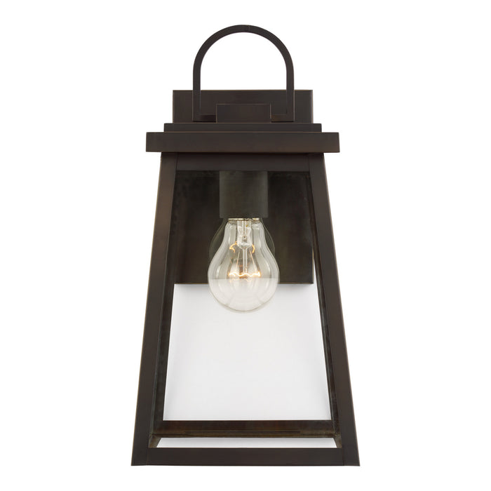 Myhouse Lighting Visual Comfort Studio - 8648401EN3-71 - One Light Outdoor Wall Lantern - Founders - Antique Bronze