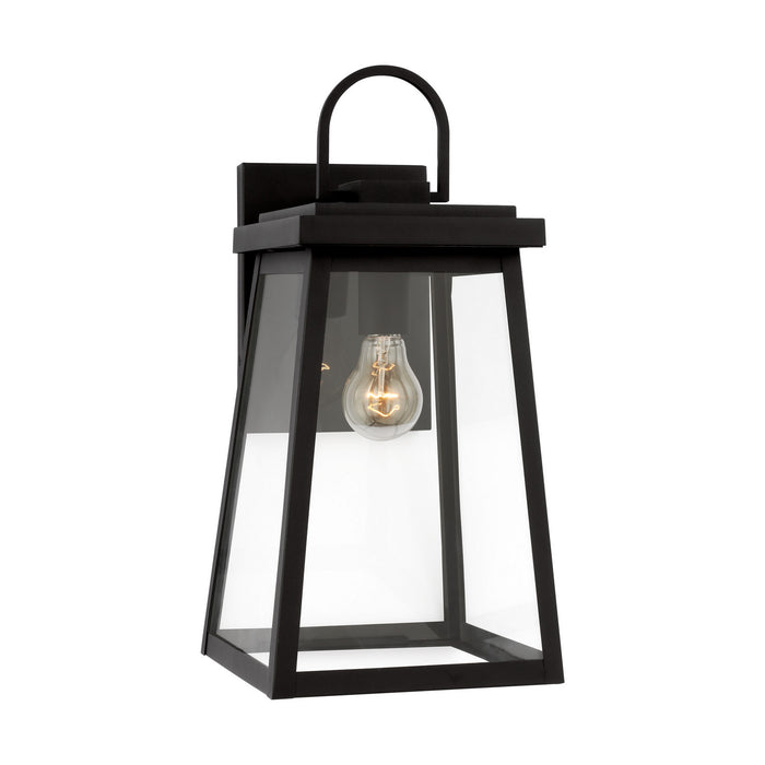 Myhouse Lighting Visual Comfort Studio - 8748401-12 - One Light Outdoor Wall Lantern - Founders - Black