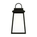 Myhouse Lighting Visual Comfort Studio - 8748401-12 - One Light Outdoor Wall Lantern - Founders - Black