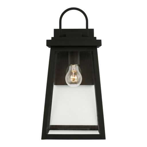 Myhouse Lighting Visual Comfort Studio - 8748401-12 - One Light Outdoor Wall Lantern - Founders - Black