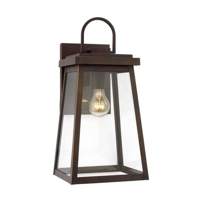 Myhouse Lighting Visual Comfort Studio - 8748401-71 - One Light Outdoor Wall Lantern - Founders - Antique Bronze