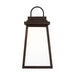 Myhouse Lighting Visual Comfort Studio - 8748401-71 - One Light Outdoor Wall Lantern - Founders - Antique Bronze