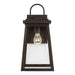 Myhouse Lighting Visual Comfort Studio - 8748401-71 - One Light Outdoor Wall Lantern - Founders - Antique Bronze