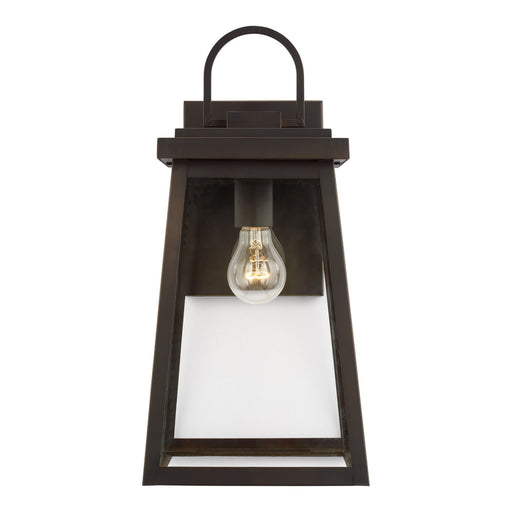 Myhouse Lighting Visual Comfort Studio - 8748401EN3-71 - One Light Outdoor Wall Lantern - Founders - Antique Bronze