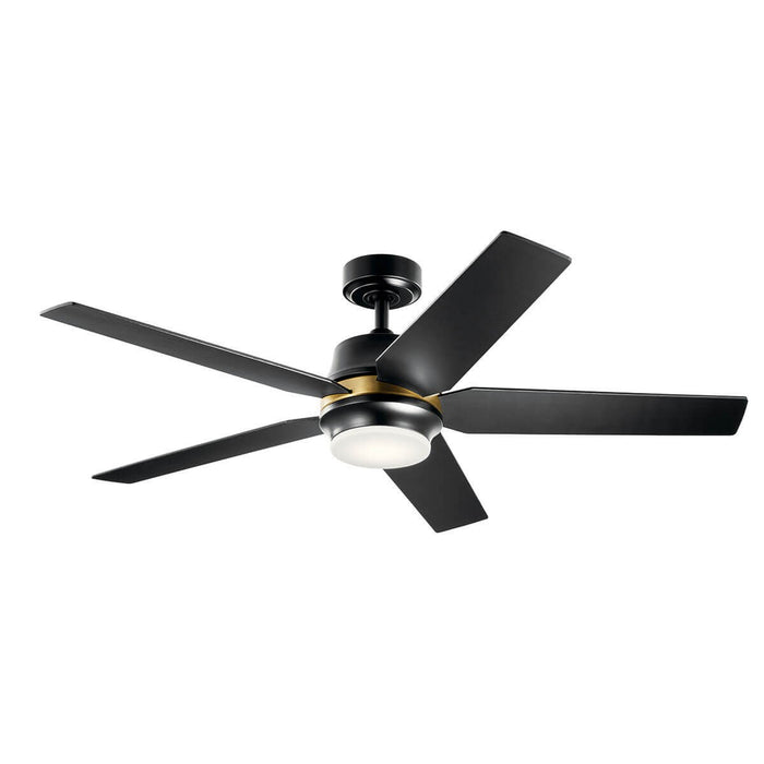 Myhouse Lighting Kichler - 300059SBK - 52"Ceiling Fan - Maeve - Satin Black