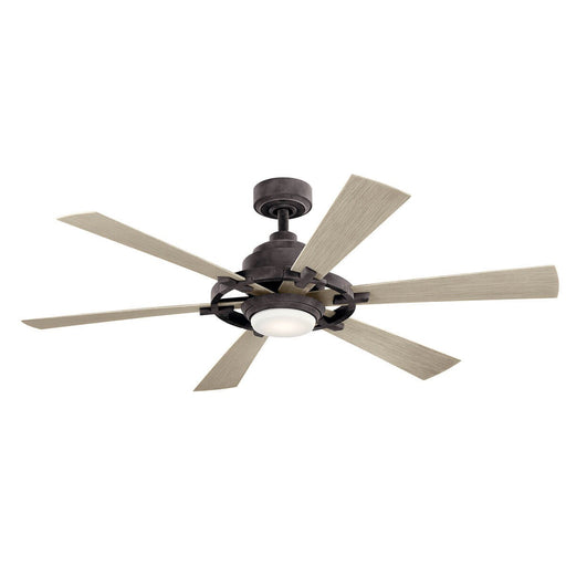 Myhouse Lighting Kichler - 300241WZC - 52"Ceiling Fan - Gentry Lite - Weathered Zinc