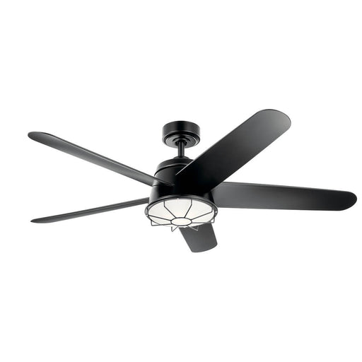 Myhouse Lighting Kichler - 310072SBK - 54"Ceiling Fan - Daya - Satin Black