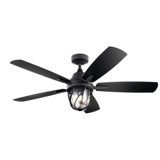 Myhouse Lighting Kichler - 310073DBK - 52"Ceiling Fan - Lydra - Distressed Black