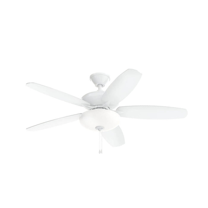 Myhouse Lighting Kichler - 330161MWH - 52"Ceiling Fan - Renew Select - Matte White