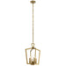 Myhouse Lighting Kichler - 43498NBR - Four Light Pendant - Abbotswell - Natural Brass