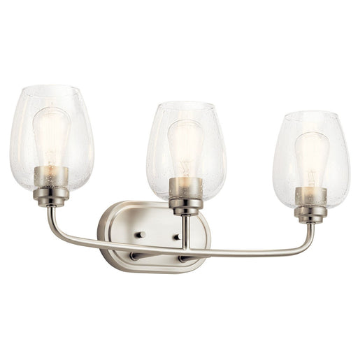 Myhouse Lighting Kichler - 45129NICS - Three Light Bath - Valserrano - Brushed Nickel