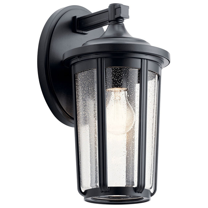 Myhouse Lighting Kichler - 49893BK - One Light Outdoor Wall Mount - Fairfield - Black