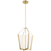 Myhouse Lighting Kichler - 52292CGLED - LED Foyer Pendant - Calters - Champagne Gold