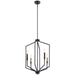 Myhouse Lighting Kichler - 52351BK - Four Light Foyer Pendant - Armand - Black