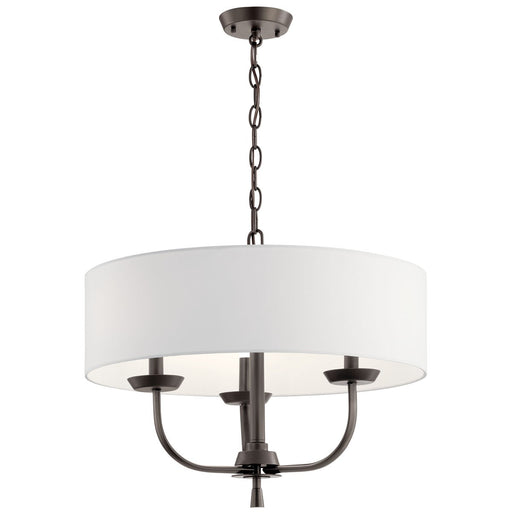 Myhouse Lighting Kichler - 52384OZ - Three Light Chandelier - Kennewick - Olde Bronze